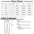 thumbnail image 3 of Inleife Women's Casual Trousers Solid Color Wide Leg Pants Waist Long Pants With Pocket Sports Pants, 3 of 6