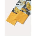 thumbnail image 6 of WIBACKER 3-24M Bamboo Newborn Baby Convertible Footie Pajamas, Toddler Footed Zipper Sleeper for Infant Baby Boys - Banana, 6 of 7