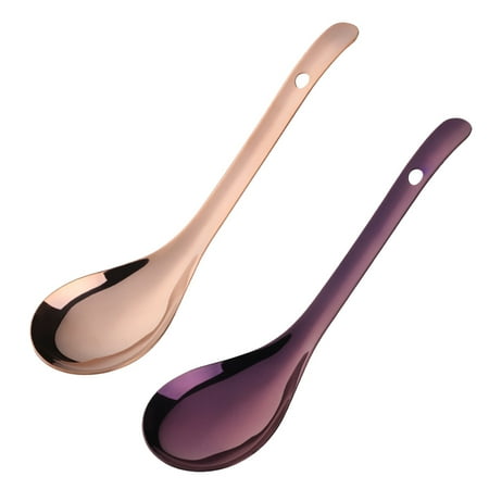 

Stainless Steel Large Serving Spoon Tabletop Flatware Serving Utensil Buffet Banquet Serving Tablespoons(pack in 2)