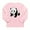 Petal Pink, variant on - Baby Panda Cub Crawling Long Sleeve Infant T Shirt - Long Sleeve Infant T-Shirt