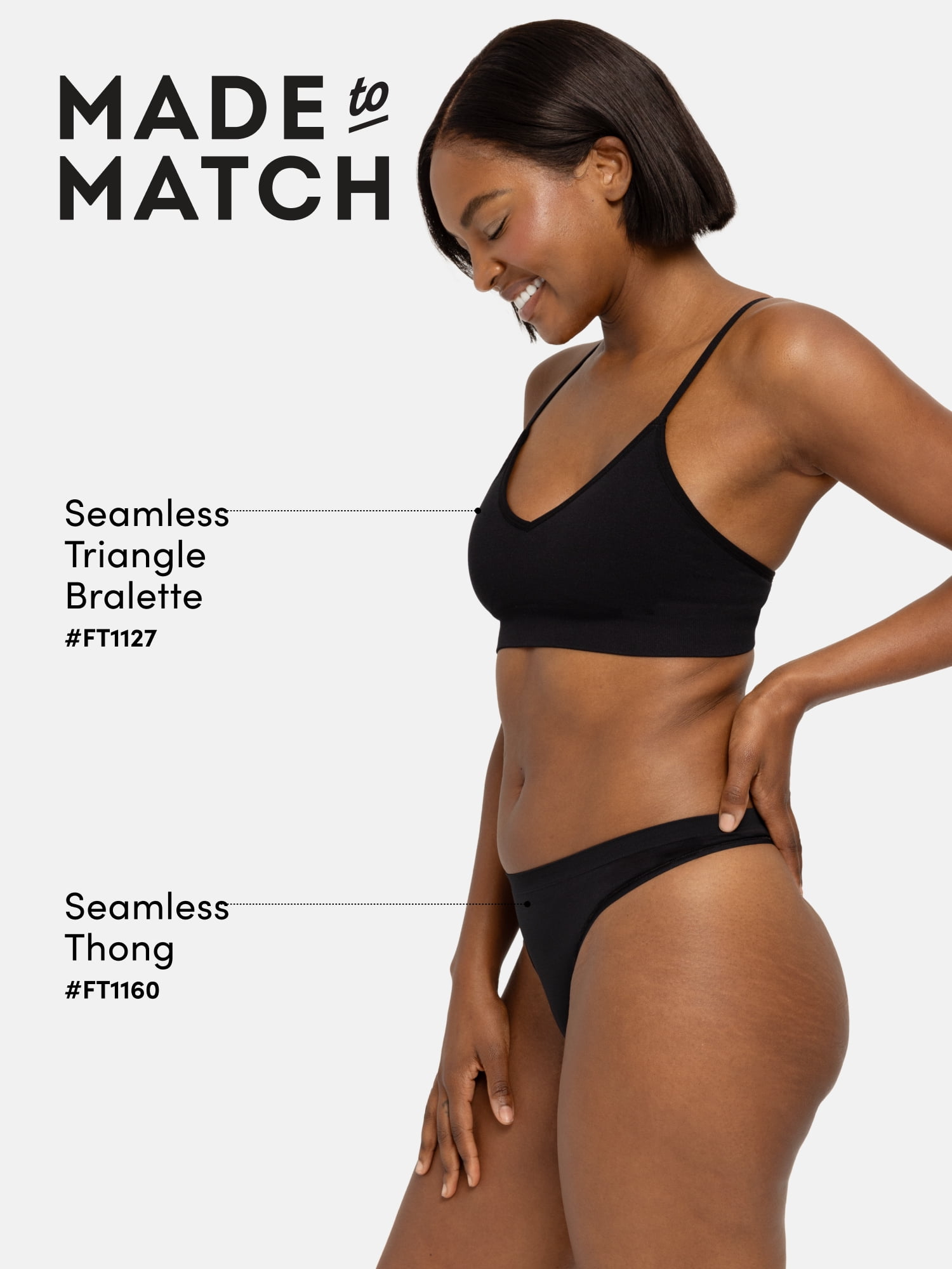 Fruit of the Loom Women's Seamless Triangle Bra, 2-Pack, Sizes S-4XL