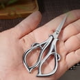 thumbnail image 7 of Exquisite Retro Scissors Handmade Embroidery Scissors Cross Embroidery Scissors Stainless Steel Thread Cutting Tailor Scissors (Retro scissors 21), 7 of 7