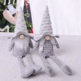 thumbnail image 4 of 1PC Handmade Christmas Gnome Decoration,Swedish Santa Gnome Tomte,Swedish Figurines Sitting Long-Legged Christmas Hanging Decorations Kids Gift, 4 of 9