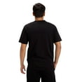 thumbnail image 3 of Mono B Mens Seamlines Organic Cotton Kangaroo Short Sleeve Sweatshirt (X-Large, Black), 3 of 3