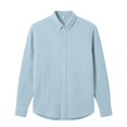 thumbnail image 5 of jjayotai Men's Shirt Long Sleeve Button down Casual Shirts Untucked Dress Shirts Beach Vacation Fall Tops, 5 of 6