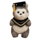 thumbnail image 2 of Sombrero de graduación de 4,7 pulgadas, peluche de tela suave, multicolor, regalo de graduación, recuerdo para decoración del hogar, accesorio para fotos de celebración de graduados, decoració, 2 of 5