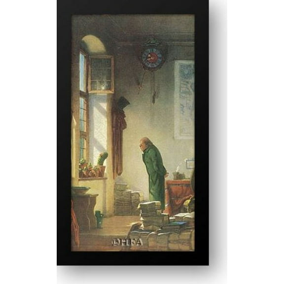 Cactus Friend 13x22 Framed Art Print by Spitzweg, Carl