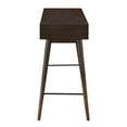 thumbnail image 4 of Weston Home Alcott Rectangular Wood Console Table, Dark Walnut Finish, 4 of 7