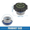 thumbnail image 5 of Unique Bargains Car Engine Oil Filler Cap No.53020555 Gas Tank Fuel Filler Cap Cover for Jeep Wrangler 1997-2002, 5 of 6