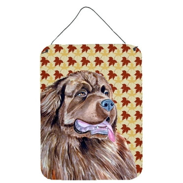 Newfoundland Fall Leaves Portrait Wall or Door Hanging Prints