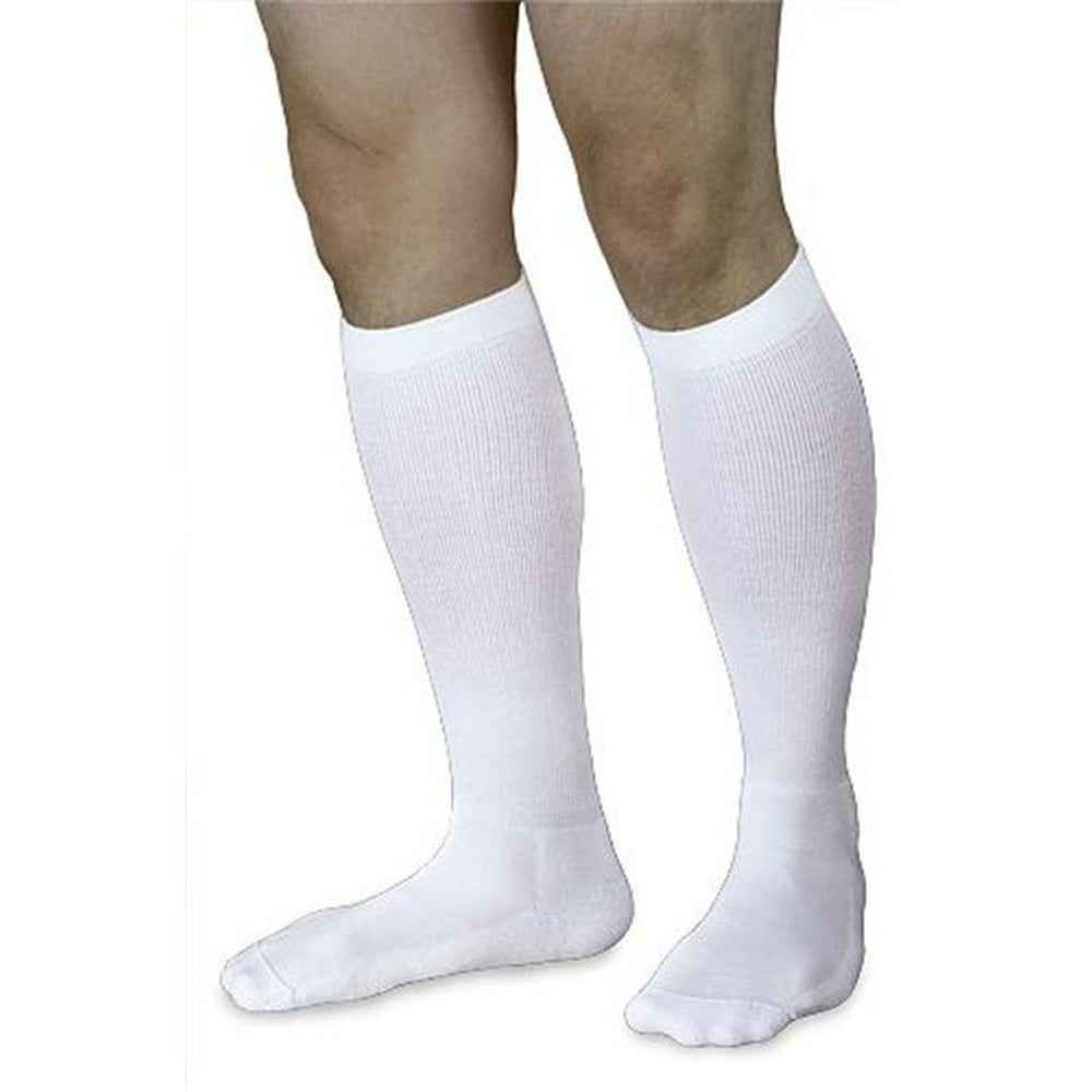 18-25mmHg Womens Closed Toe Knee High Compression Sock, Medium & Long ...