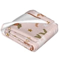 thumbnail image 2 of Salouo Star Cute Dog Print Bed Blankets,Flannel Blanket Comfortable Air Conditioning Blanket Lightweight Blanket for Sofa Bed Travel & Couch -80"x60", 2 of 8