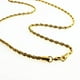 thumbnail image 3 of Tendencias de moda Cadena torcida de acero inoxidable, collar chapado en oro, cadena de clavícula de acero de titanio, 3 of 5