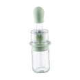 thumbnail image 3 of Glass Oil Bottle With Silicone Brush Silicone Dropper 2 In 1 Portable Heat Resistance Oil Container For Air Fryer Cooking Pancake Baking, 3 of 8