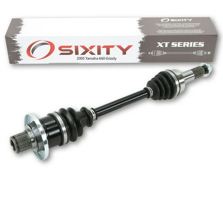 Sixity XT Rear Left Axle compatible with Yamaha Grizzly 660 2005 - YFM660FAHWT AT 4X4