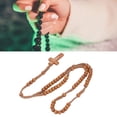 thumbnail image 4 of Rosarios Católicos De Madera, Regalos Religiosos Rosario Cruzado De Madera Para Hombres Y Mujeres ANGGREK Otros, 4 of 8