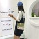 thumbnail image 5 of Bolsas de compras para mujer, dulce estampado Kawaii, lona, ​​ocio, tienda diaria, bolso cruzado, bolso tipo cartera, nuevo, 5 of 5