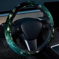 thumbnail image 2 of Starry Plants 14.5 Inch Printing PVC Leather Auto Accessories Car Wheel Cover Steering Wheel Cover Car Wheel Covers, 2 of 6