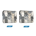 thumbnail image 7 of FORMRS 15"-15.6" Laptop Sleeve Protective Case Soft Carrying Quilted Computer Bag Cover, Blue Cute Cats, 7 of 7