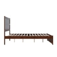 thumbnail image 4 of AFI NoHo Modern Solid Wood Queen Bed with Footboard in Walnut, 4 of 14