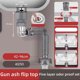thumbnail image 4 of Herramienta para eliminar olores y obstrucciones en desagües | Limpiador de obstrucciones en la ventilación de tuberías de alcantarillado | Tapón sellador para desagües de fregaderos de cocina y baño, 4 of 7