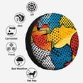 thumbnail image 4 of Pop Art avec Roues de Rechange Universelles en Polyester Abstrait pour Remorque RV SUV Camion Campeur, 4 of 5