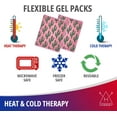 thumbnail image 2 of HAWWWY XL 2-Pack Cactus Gel Hot Col Gel Packs Ice Packs Heat Pads, 2 of 3