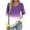 #369-Purple, variant on Womens V Neck Printed Long Sleeve Tops 2025 Fall Casual Loose Sleeve Boho Work Blouse Dressy T Shirts