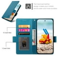 thumbnail image 3 of Designed for Google Pixel 9 Pro XL Wallet Case, with Card Slots Strong Magnetic Closure PU Leather Flip Fold Shockproof Kickstand Durable Purse Flip Case for Google Pixel 9 Pro XL - Blue, 3 of 7