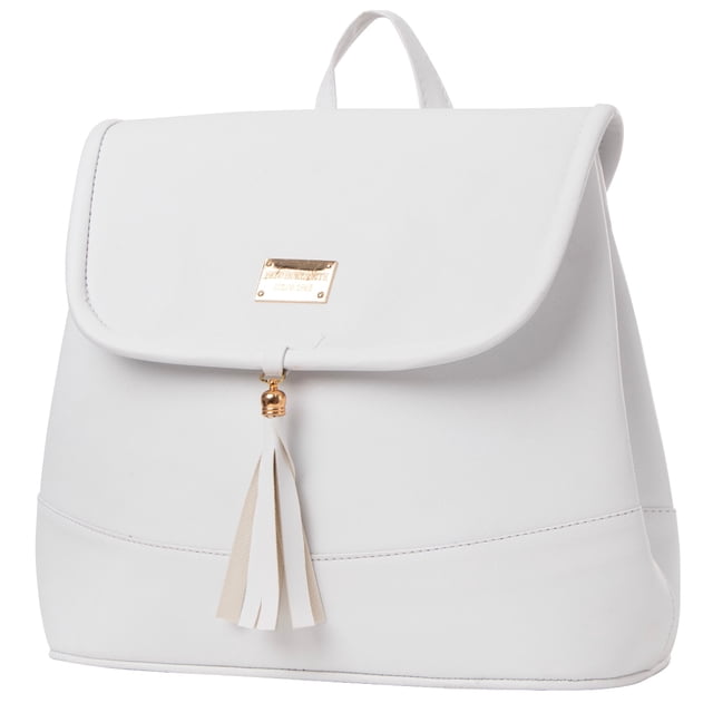 Mochila De Mujer Fana Nakia Color Blanco Sensacional