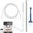 thumbnail image 1 of Coffee Machine Milk Pipe - 2 M Milk Hose for Fully Automatic Coffee Maker - Coffee Machine Milk Pipe Compatible with Cleaning Brush for 3 Mm, 1 of 5