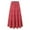 Red, variant on adviicd Women's Summer Casual Elegant Smock Layered Tiered Maxi Skirt High Waisted A Line Flowy Long Skirts Red, L