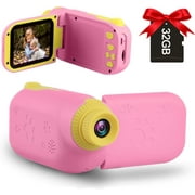 GKTZ Kids Video Camera DV Camcorder for Girls HD Digital Toys Cameras Gifts