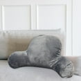 thumbnail image 4 of RXIRUCGD Plush Big Backrest Reading Lumbart Chair Cushion With Arms, 4 of 5