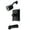 Matte Black, variant on Kingston Brass KB4650DL Concord Single-Handle Tub and Shower Faucet, Matte Black