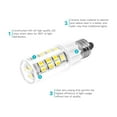 thumbnail image 3 of Luxrite Mini Candelabra E12 LED Bulb, T4/T3, 40W Equivalent, 5000K Bright White, Dimmable, 500 Lumens, ETL Listed 6-Pack, 3 of 6