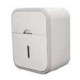 thumbnail image 1 of Toilet Paper Holder Box, Back Glue Firm Adhesive Wall Mounted Tissue Box Waterproof  for Face Towel for Home Use, 1 of 8