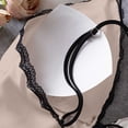 thumbnail image 4 of Sleep Dress Women Women's Lace Trim Nightgown Spaghetti Strap V-Neck Bowknot Slip Sleep Dress Summer Lightweight Nightdress with Built in Bras Pinks XL, 4 of 6