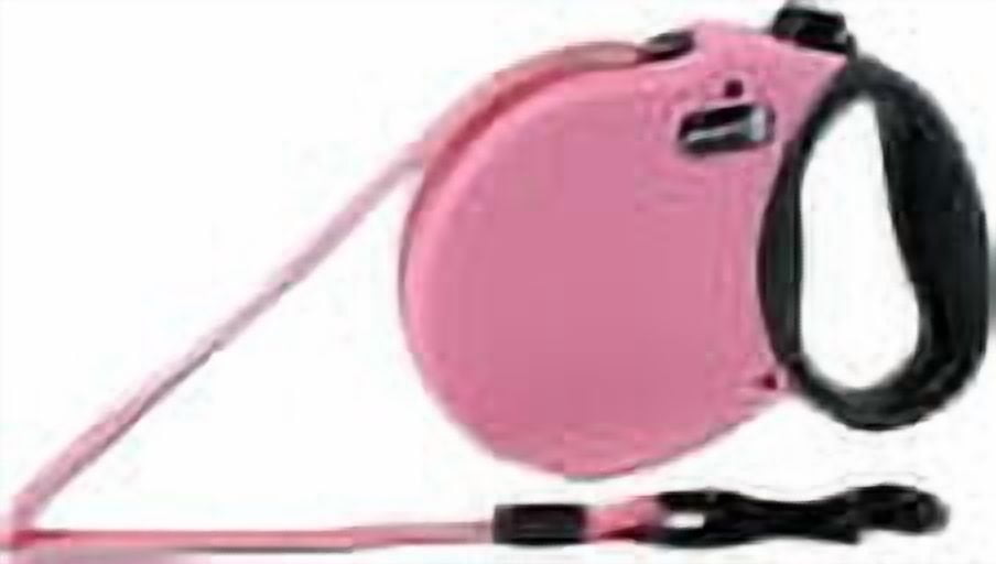 Paws Alcott RLSH AA MD PK 16 ft. Retractable Leash, Pink - Medium