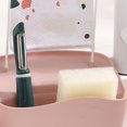 thumbnail image 4 of Sink Basket with Suction Cup Flexible Sink Drain Rack Kitchen Sink Shelf Soap Sponge Drain Rack Holder Suction Cup Sink, 4 of 5