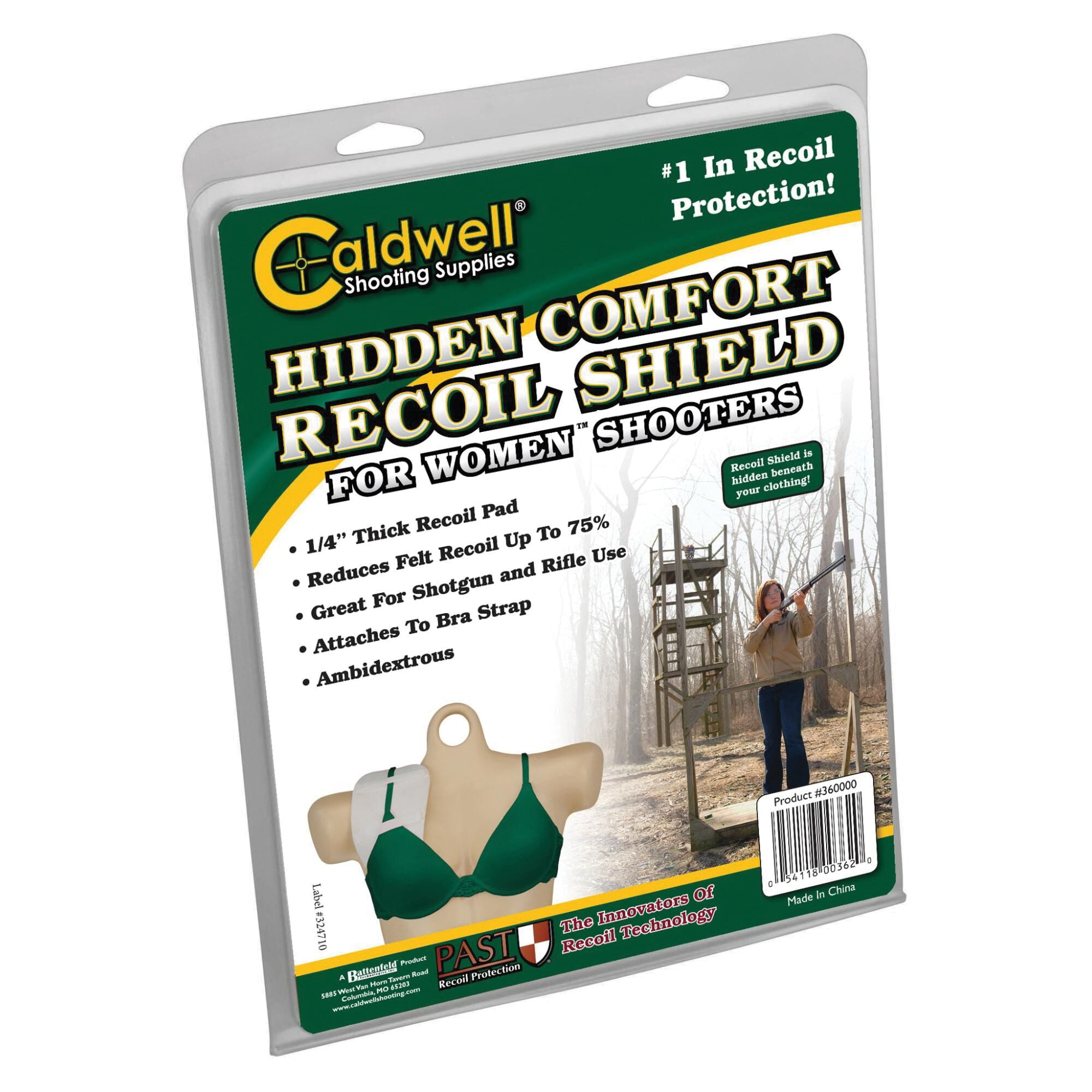 Caldwell Hidden Comfort Recoil Shield