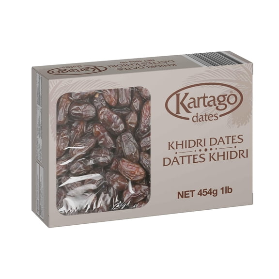 Kartago Khidri Dates – Premium Saudi Khidri Dates 1lb | Naturally Sweet & Chewy | No Added Sugar | Perfect for Daily Snacking