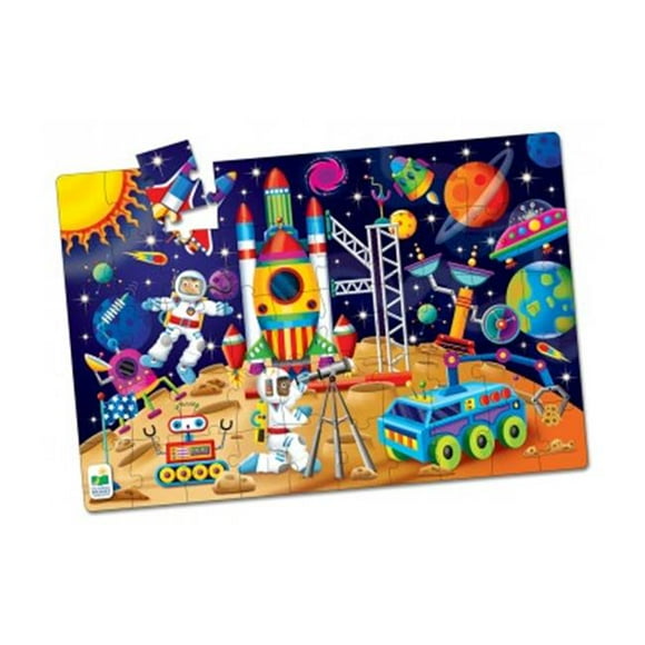 The Learning Journey 438251 Jumbo Floor Puzzles, Out in Space