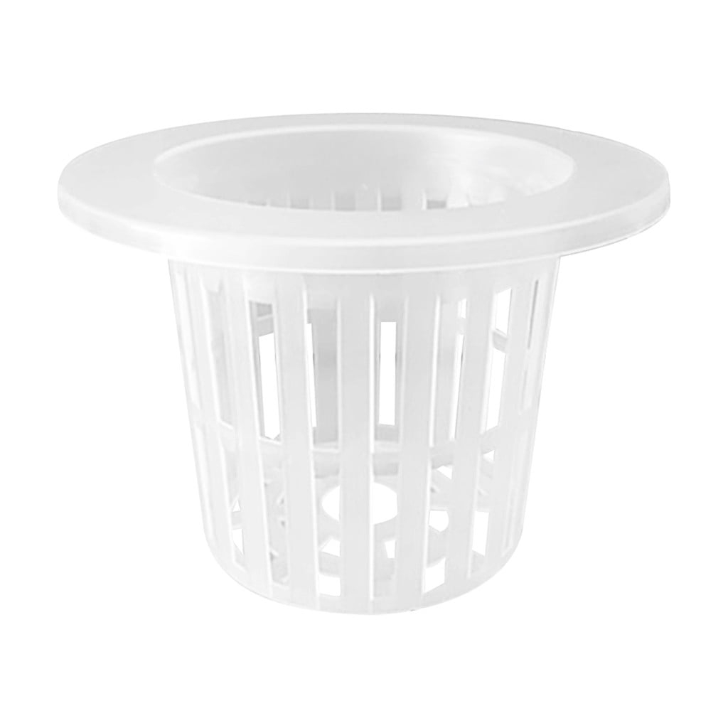 YZHM Plastic Net Cup Flower Pot Garden Slotted Net Cup Hydroponic