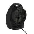 thumbnail image 2 of Comfort Zone Fan-Forced Portable Space Heater with Thermostat, Black, 2 of 7