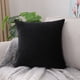 thumbnail image 5 of Bewildely Funda de almohada de felpa corta, funda de cojín para sofá y silla, funda de cojín decorativa para el hogar Decoración del hogar negro Bewildely HA7777-07B, 5 of 6