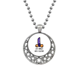 thumbnail image 1 of Sólo naranjas con berenjena dibujo gracioso Collares Colgante Retro Moon Stars Jewelry Unbranded M, 1 of 3