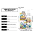 thumbnail image 6 of Yrmaups Diamonds Paintings Sealer Spray, Long-Lasting Yellowing Protection Dries Clear, Diamond Art Sealer Spray for Diamond Paintings, Handmade Crafts, Artwork Protection, 6 of 9