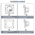 thumbnail image 2 of Amdohai Smart Tuya WiFi Thermostat 16A Digital Programmable LCD Display Underfloor Heating Temperature Controller Digital Intelligent Wall Thermostat for Electric Heating, 2 of 8