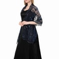 thumbnail image 4 of Aoujea Women's Fall Winter Shawl Wrap Scarf, Women's Sequin Shawl Wedding Dress Evening Gown Cheongsam Shawl Bride Bridesmaid Shawl Scarf Blanket Wrap Shawl Scarves, 4 of 6